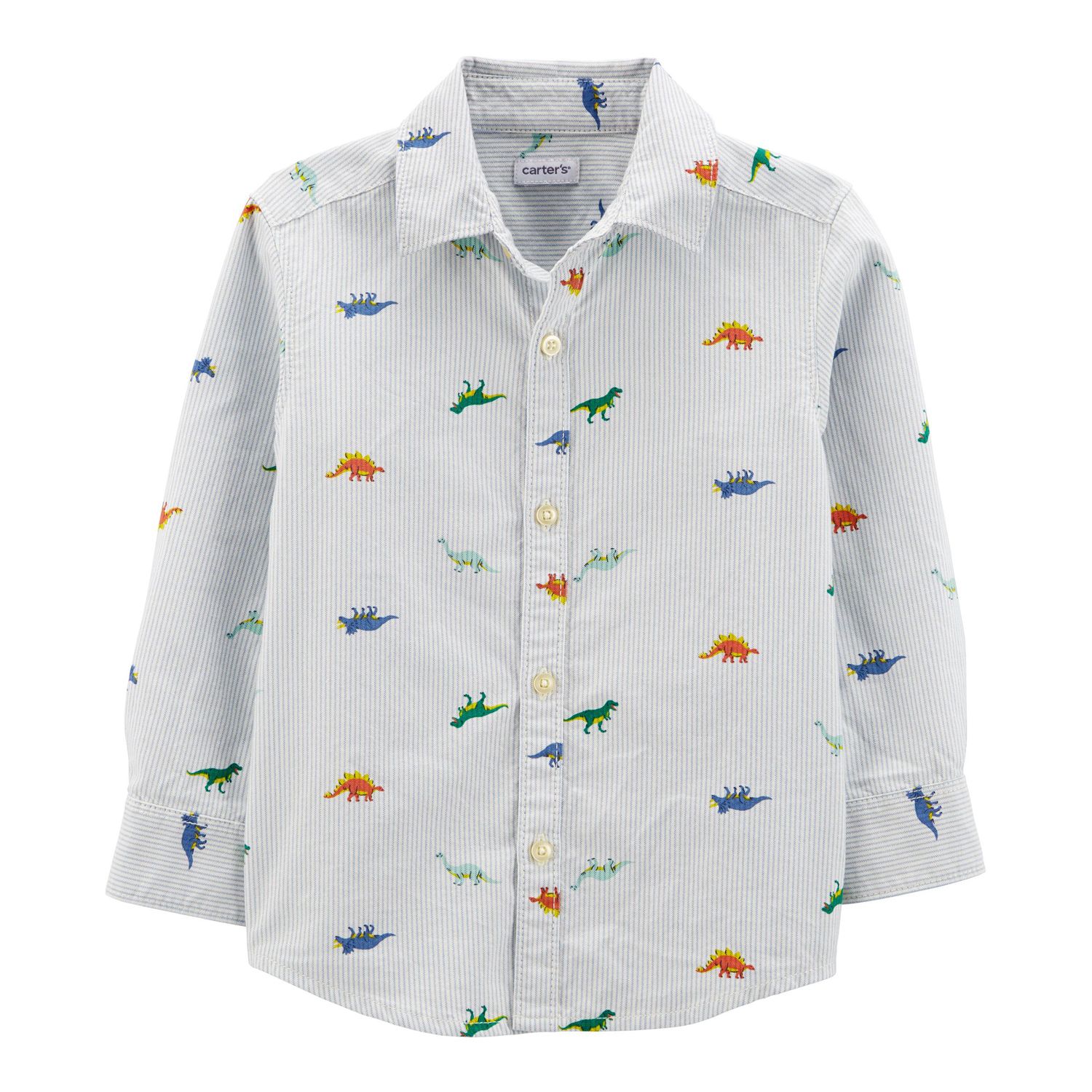 Dinosaur Oxford Button-Down Shirt